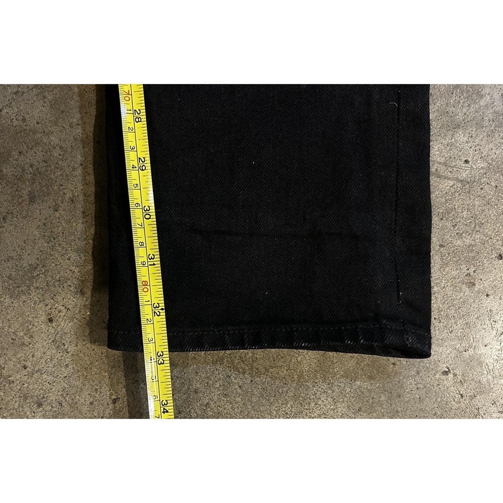 Tellason Ladbroke Grove Slim Tapered Black Selvedge Denim Made In USA 31 - Picture 13 of 14